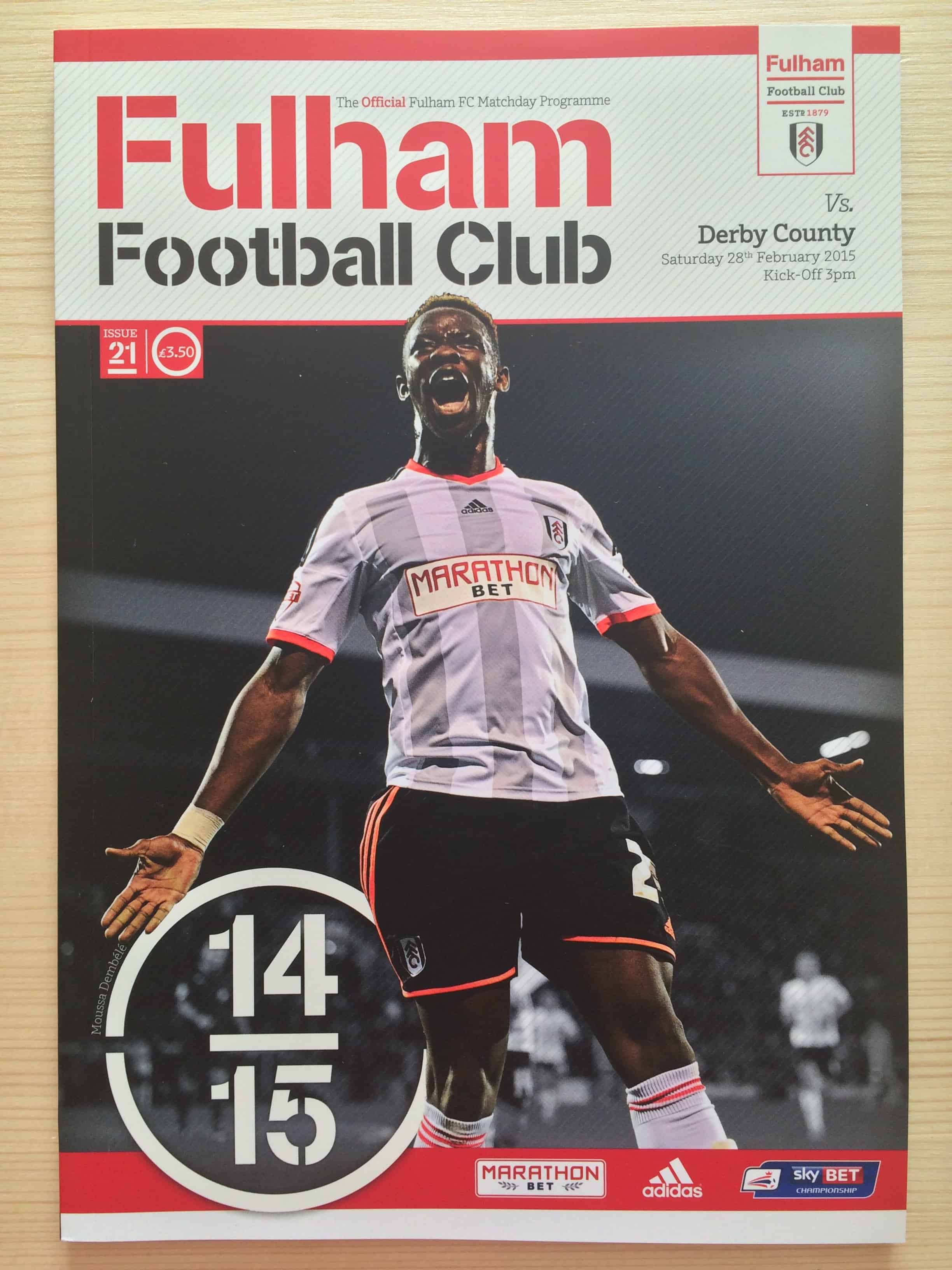 Fulham FC v Derby County FC